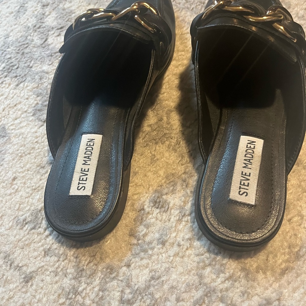 Steve Madden Cassidy Loafer Mule - Picture 3 of 4